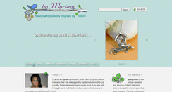 Desktop Screenshot of bymyriam.com